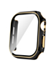 iWatch 46mm (2024) Shinny Hard PC Bumper Case - BLACK & ROSE GOLD (Only Ground Shipping)