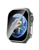 iWatch 46mm (2024) Shinny Hard PC Bumper Case - CLEAR & SILVER (Only Ground Shipping)