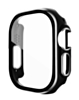 iWatch 49mm Shinny Hard PC Bumper Case - BLACK & SILVER (Only Ground Shipping)