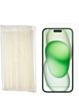Clear Tempered Glass for iPhone 16 Plus (2.5D / 50 Pcs in Bulk)