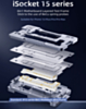 QianLi iSocket (8in1) Motherboard Layered Test Frame for iPhone 15 / 15PL / 15P / 15 PM (Not Included US Version Pin Board)