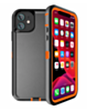 Heavy Duty Case for iPhone 12 Mini (BLACK & ORANGE) (Only Ground Shipping)