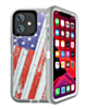 Heavy Duty Case for iPhone 12 Mini (US FLAG) (Only Ground Shipping)