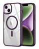 Shiny Magnetic Clear Cases - PURPLE for iPhone 11 (Only Ground Shipping)