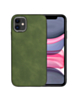 Matte Retro Leather Case - GREEN for iPhone 11 (Only Ground Shipping)