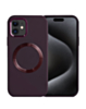 Soft Solid Silicone Case with Wireless Charging - DARK MAROON for iPhone 11 (Only Ground Shipping)
