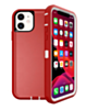 Heavy Duty Case for iPhone 11 (RED & WHITE) (Only Ground Shipping)