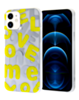 Love Me Printed Clear Case - E7 for iPhone 11 (Only Ground Shipping)