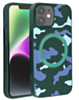 Camouflage Design Wireless Charging Case - GREEN for iPhone 11 (Only Ground Shipping)