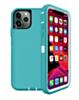 Heavy Duty Case for iPhone 11 Pro Max (LIGHT TEAL) (Only Ground Shipping)