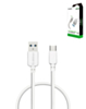 Esoulk EC30P USB A-C Round Cable (WHITE) (5ft) (15W) (Only Ground Shipping)