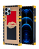 Shiny Lips Square Case - Style 1 for iPhone 12 Pro Max (Only Ground Shipping)