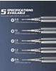 Kaisi Screwdriver Set (T2 / 0.8 / Y0.6 / +1.2 / +1.5 / IP4 (Special for iPhone 17 Series) (Only Ground Shipping)