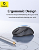 BASEUS F02 Ergonomic Wireless Mouse Bluetooth (COSMIC BLACK) (Only Ground Shipping)