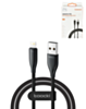 Toocki USB A-L Non-MFI Fast Charging Data Cable (BLACK) (6ft) (20W) (Only Ground Shipping)