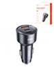 Toocki PD USB C+C+A Car Charger (BLACK) (65W) (Only Ground Shipping)