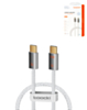 Toocki Compact Zinc Alloy USB C-C Super-Fast Charging Data Cable (100W) (3ft) (Only Ground Shipping)