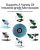 SUNSHINE M-19 Microscope 4K HD Touchscreen Camera