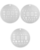 MECHANIC UFO BGA Reballing Stencil For iPhone 6 to 17 Pro Max
