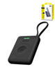 BASEUS EnerFill FW11 Portable Wireless Charger with Built-in Cable for iWatch (5W) (1640mAh) (BLACK) (Only Ground Shipping)