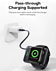 BASEUS EnerFill FW11 Portable Wireless Charger with Built-in Cable for iWatch (5W) (1640mAh) (BLACK) (Only Ground Shipping)