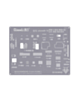 QianLi Bumblebee QS148 Stencil for iPhone 6S-13 Screen IC/Face ID/Tail Plug /Infrared/True tone/Camera Series