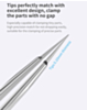 QianLi iNeezy Wide Round Tweezer (YK-02) (Not Returnable)