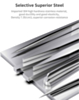QianLi iNeezy Wide Round Tweezer (YK-02) (Not Returnable)