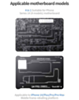 QianLi (4in1) Middle Frame Reballing Platform for iPhone 14 / 14PL / 14P / 14PM (Not Returnable)