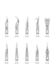 QianLi DP01-10 Handmade Polished Blades (10 Pcs) (Not Returnable)