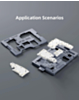 QianLi iSocket (4in1) Motherboard Layered Test Frame for iPhone 17 / Air / 17P / 17PM