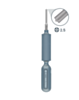QianLi 3D Ultra Feel iThor Screwdriver Model D Convex Cross 2.5 (Not Returnable)