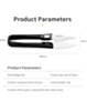 QianLi Mega-Idea Insulated Ceramic Scissors (Not Returnable)