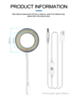 SUNSHINE SS-033C Microscope 36 LED Light Source Dust Mirror (Only Ground Shipping)