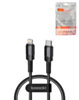 Toocki USB C-L Non-MFI Fast Charging Data Cable (GRAY / BLACK) (3ft) (20W) (Only Ground Shipping)