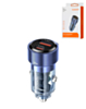 Toocki PD USB C+A Transparent Car Charger (BLUE) (75W) (Only Ground Shipping)