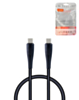 Toocki USB C-C Honeycomb Fast Charging Data Cable (3ft) (100W) (BLUE) (Only Ground Shipping)