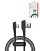 Toocki USB A-C Double Elbow Fast Charging Data Cable (Black) (6.5ft) (Only Ground Shipping)