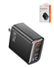 Toocki 67W USB A+ 2x USB C Super Fast GaN Charger (BLACK) (Only Ground Shipping)