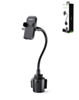 Esoulk Long Arm (11") Car Cup Phone Holder (BLACK) (Only Ground Shipping)