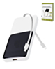 POMGEAR PD Multi Charge Portable Power Bank with Digital Display (WHITE) (10000mAh) (Only Ground Shipping)