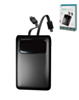 POMGEAR Power4Connect Rapid Charge Portable Power Bank with Digital Display (BLACK) (5000mAh) (Only Ground Shipping)