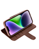 xBase Folio Exec Wallet Case for iPhone 15 (BROWN) (Only Ground Shipping)