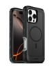 xBase by PowerPeak Boulder Heavy Duty MagSafe Protective Case for iPhone 16 Pro (Black) (Only Ground Shipping)