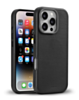 xBase by PowerPeak Leather Magsafe Case for iPhone 16 Pro Max - (BLACK) (Only Ground Shipping)
