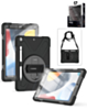 xBase by PowerPeak ArmorTech Heavy Duty Case with Hand Strap / Shoulder Strap & Kickstand (Black) for iPad 10.2" (7th / 8th / 9th) / Air 3 / Pro 10.5" (Only Ground Shipping)