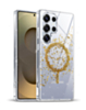 xBase by PowerPeak Sparkleline Series MagSafe Case (Gold Stripe) for Galaxy S25 Ultra (Only Ground Shipping)