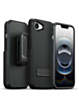 xBase Duraclip Series Combo Case MagSafe Belt Clip Holster for iPhone 16e / 17e (BLACK) (Only Ground Shipping)