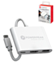 PowerPeak 3 in 1 USB C to HDMI Adapter Multiport (Only Ground Shipping)