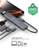 PowerPeak 6 in 1 USB C to HDMI Splitter (Only Ground Shipping)